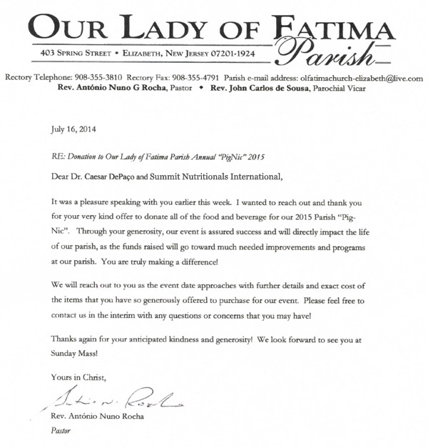 Our Lady of Fatima Final Letter