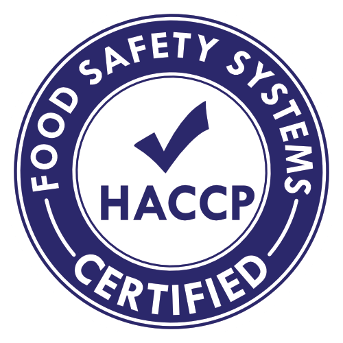 HACCP - Food Safety System Certified
